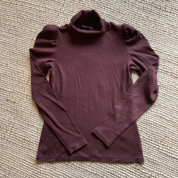 Veronica Beard
Cedar Puff Shoulder Turtleneck Top Size Medium - Picture 1 of 4